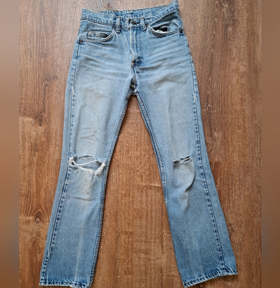 Levi's Light Blue Distressed Women Jeans